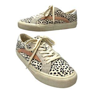 MADEWELL AH 758 Sidewalk Low Dyed Fur Calf Hair Leather‎ Sneakers